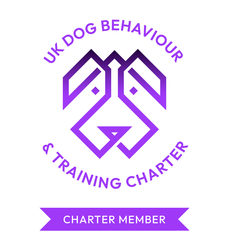 UK Dog Behaviour & Training Charter member logo